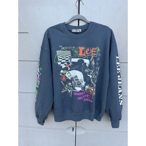 Daydreamer X Lee Highest Quality Sound Boyfriend Crew Sweatshirt Sz S NWT 90’s - Picture 6 of 16